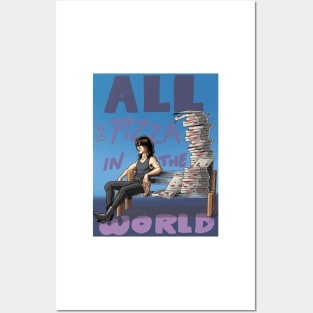 [GOWAN] All The Pizza In The World Posters and Art